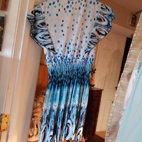 Multi colored mini dress - Picture 2 of 2